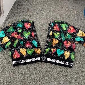Versace cropped top